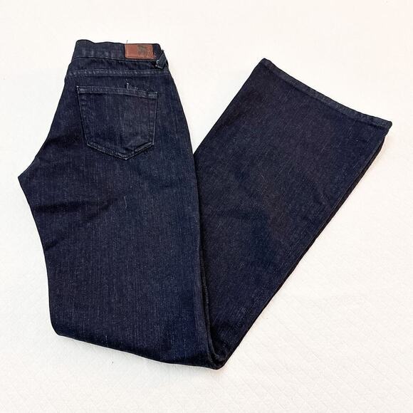 PRPS Bruised Never Broken Super Bee Wide Leg Flare Denim Jeans Size 27 - Picture 8 of 8